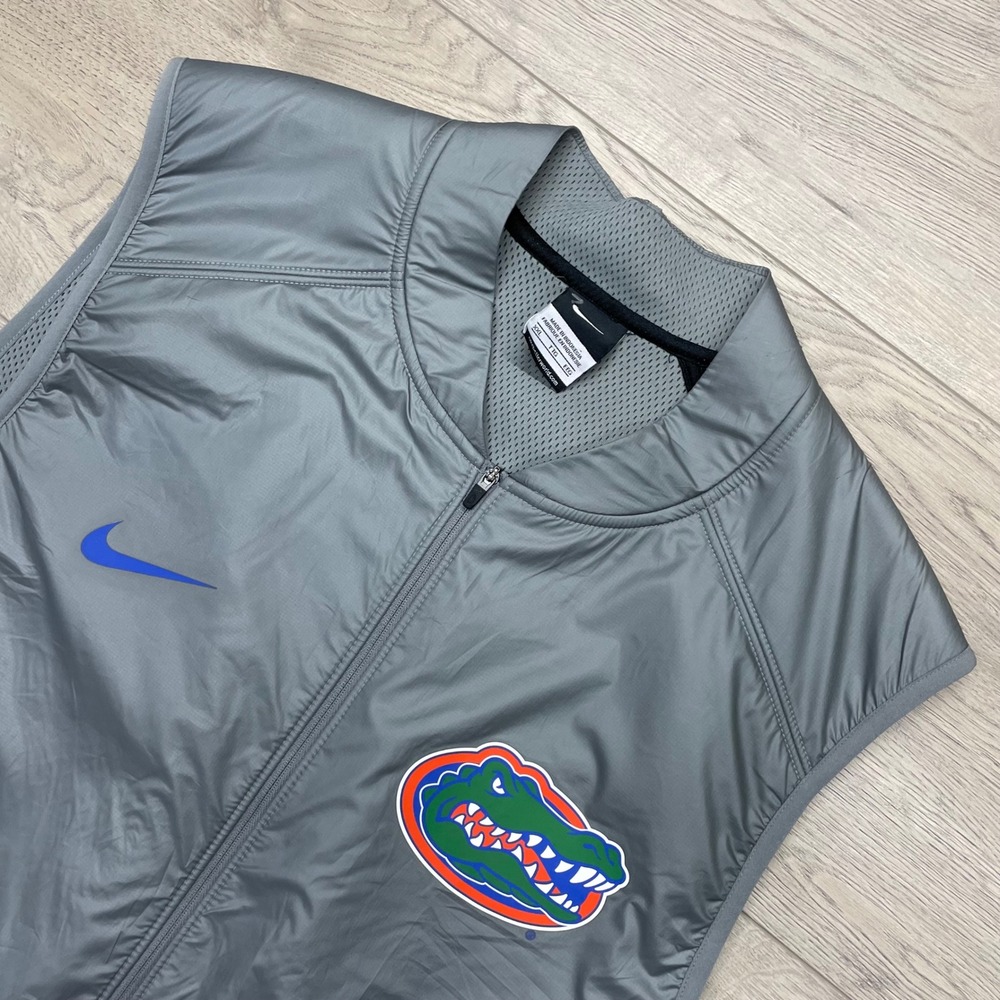 Nike Florida Gators Vest Mens XXL Grey Blue Hyper Elite Basketball 32025X-FG1